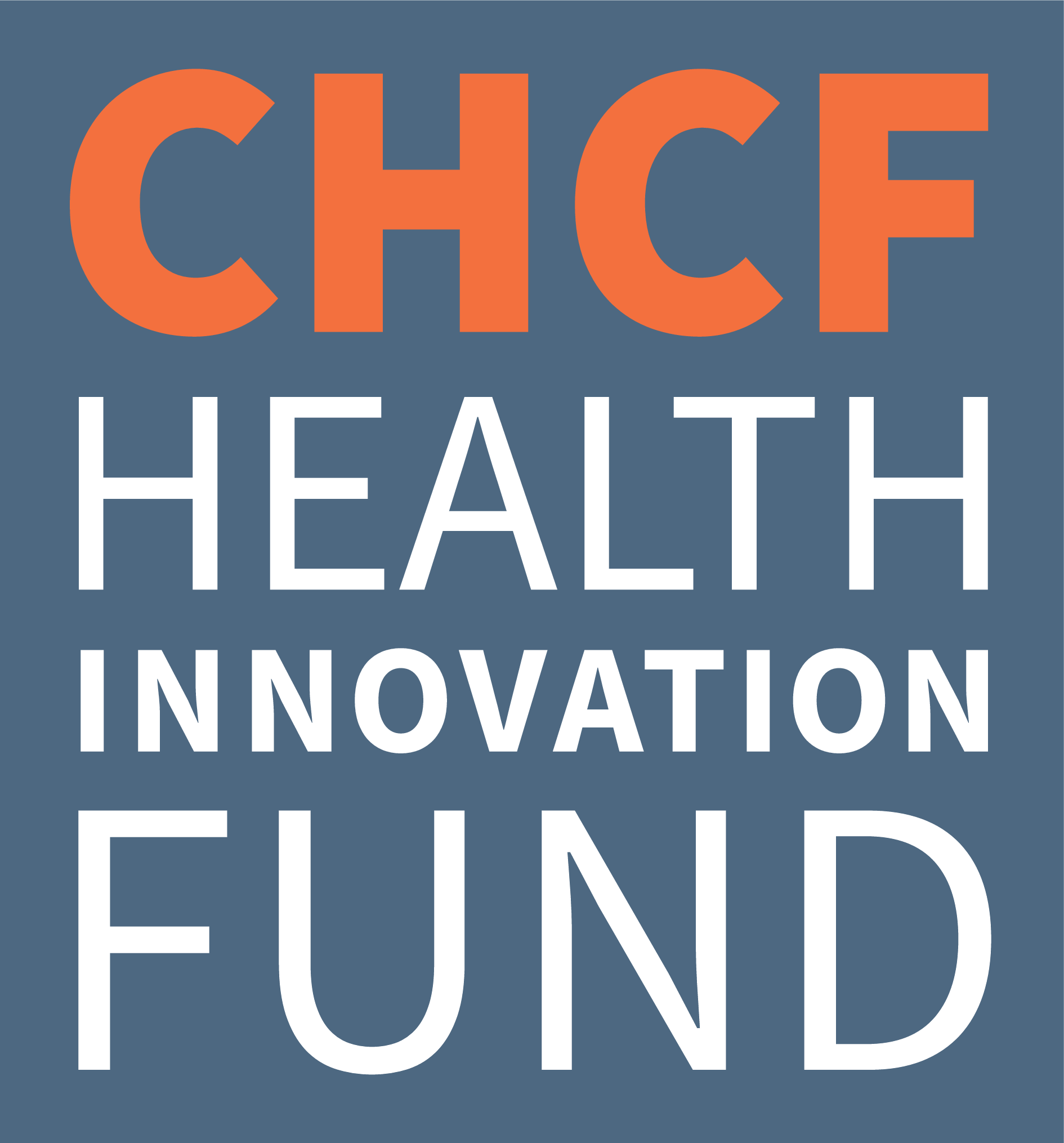 CHCF Health Innovation Fund logo.